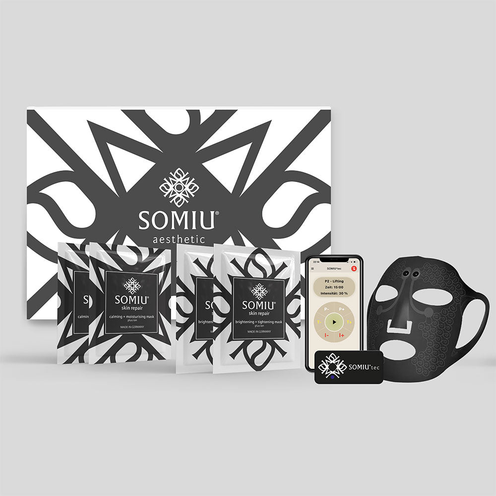 SOMIU tec mask set technology + active ingredient care