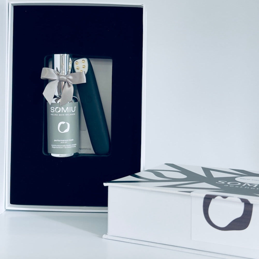 SOMIU face care set | Radiofrequenz-Stick & Maskenpflege