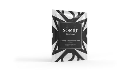calming + moisturizing mask plus ion – beruhigende Hyaluron Vliesmaske