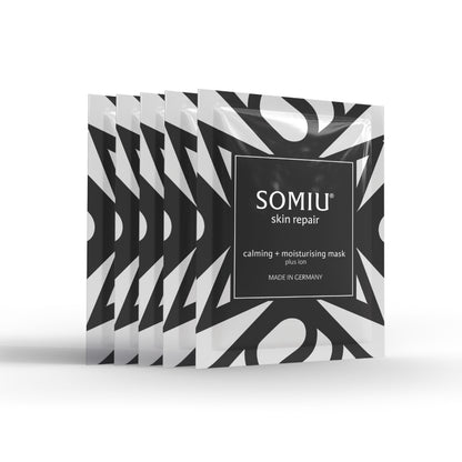 calming + moisturizing mask plus ion – beruhigende Hyaluron Vliesmaske